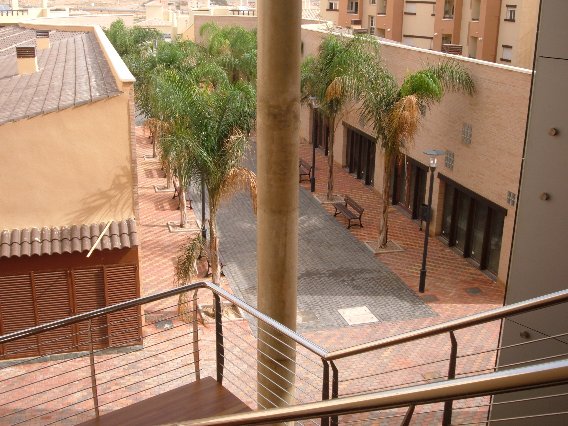 Stairs in commercial centre